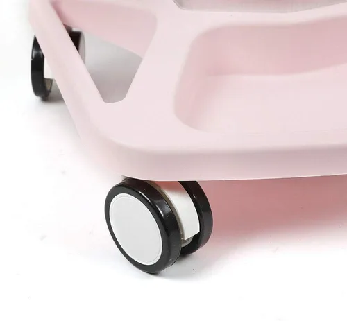 Vista 6 de Carrito de salón rodante - Carro móvil de aluminio con soporte para carritos rodantes médicos para cavitación ultrasónica, máquina RF, estante