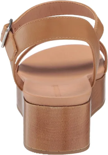 Vista 3 de Tienda Essentials Sandalias planas de dos bandas para mujer