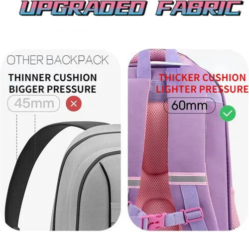 Vista 4 de Mochila Kawaii con bonitos accesorios para portátil de 14 pulgadas, mochila de viaje casual, bolsa estética para regalo de nuevo semestre, 01-rosa