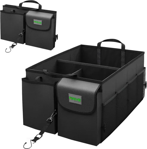 Vista 9 de Organizador de maletero con correas para automóvil
