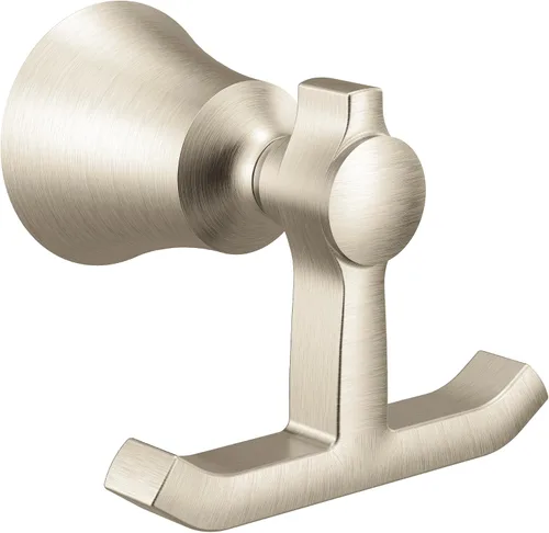 Vista 7 de Moen YB0303BG Gancho doble para bata, oro cepillado
