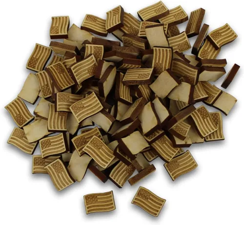 Vista 9 de Confeti – Madera grabada – Decoración rústica de madera para boda, decoración de mesa de fiesta (comer, beber y casarse)