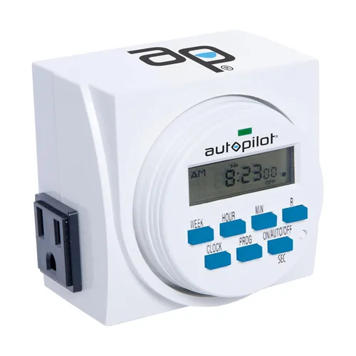 Vista 2 de Autopilot - Controlador de temporizador de luz programable digital de 7 días, 2