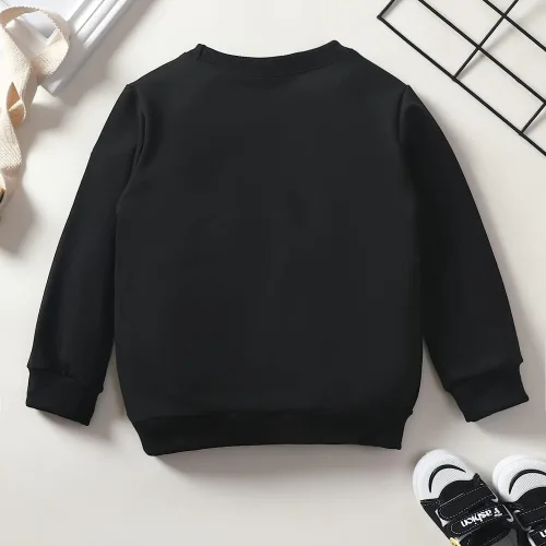 Vista 6 de Popshion - Sudaderas de dinosaurios para niños, pulóveres deportivos de caricaturas de manga larga, tallas 1-7T