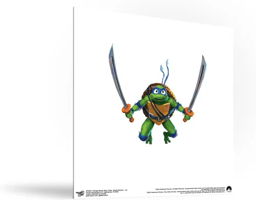 Vista 3 de Trends International Gallery Pops Nickelodeon Teenage Mutant Ninja Turtles: Mutant Mayhem - Paquete de arte de pared de personajes (paquete de 4)