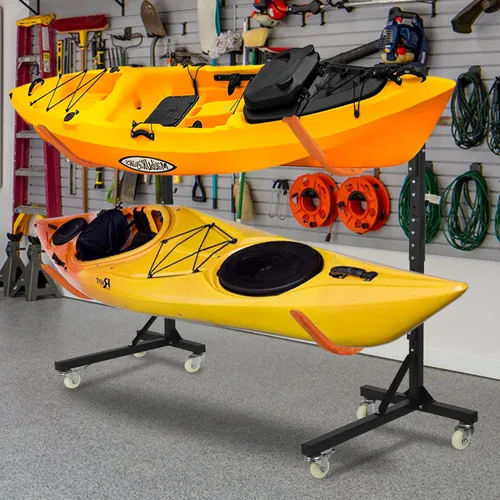 Vista 8 de Freestanding Kayak Storage Rack 2 Kayaks/4 Kayaks