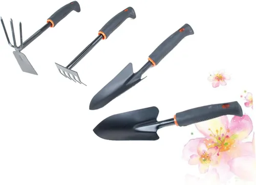 Vista 3 de 4 herramientas de jardinería con mango de plástico, herramientas de cultivo de suculentas multiusos para desmalezar macetas, cuidado de plantas