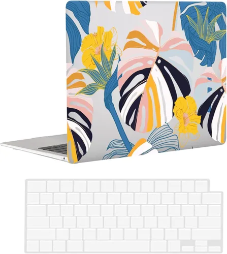 Vista 18 de Funda rígida compatible con MacBook Air de 15 pulgadas versión 2023 con chip M2 y pantalla de retina líquida de 15.3 pulgadas, funda protectora