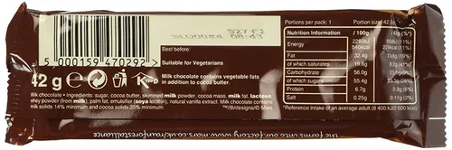 Vista 4 de Galaxy Smooth Chocolate con leche 1.48 oz (paquete de 4)