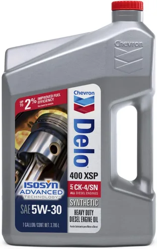 Vista 4 de Delo 39146 400 LE SAE 5W-40 aceite sintético para motor – 1 galón.
