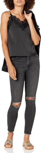 Vista 4 de The Drop Natalie - Camiseta sin mangas con cuello en V para mujer