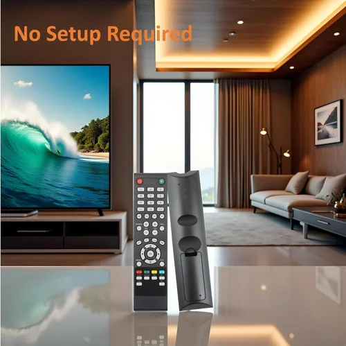 Vista 3 de 84504503B01 Control remoto de TV apto para casi todos los televisores SEIKI