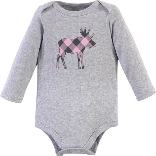 Vista 3 de Hudson Baby - Body de algodón de manga larga para bebé