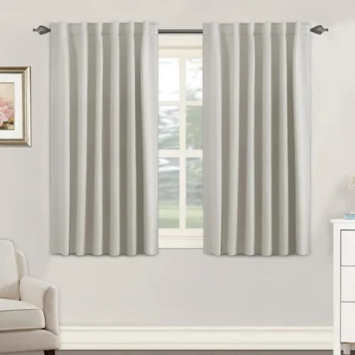 Vista 12 de H.VERSAILTEX Cortinas Opacas con Aislamiento Térmico, Paneles de Tratamiento de Ventanas que Oscurecen la Habitación, Cortinas Opacas para Sala
