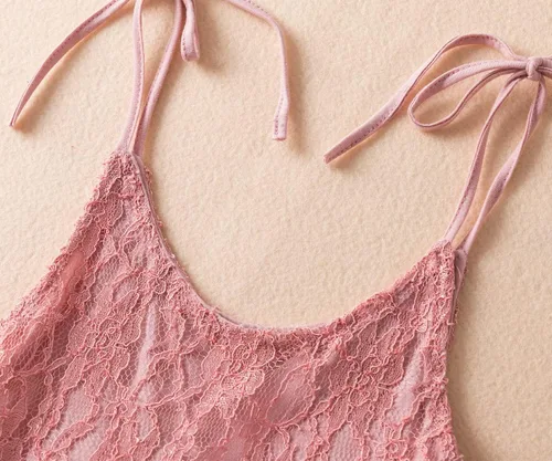 Vista 4 de Vestido de princesa sin mangas con tirantes y flores para niñas