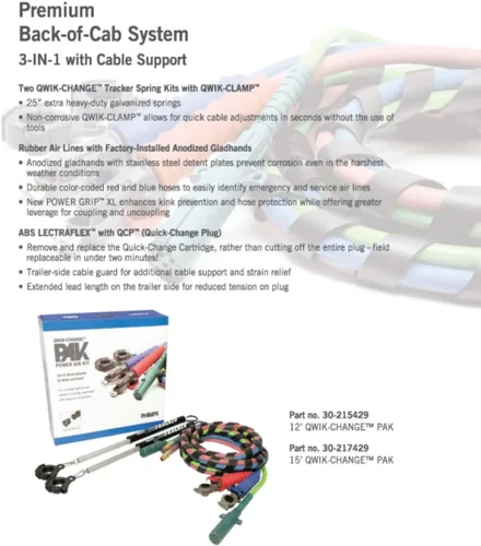 Vista 3 de Belgrade Parts & Service, Inc. Phillips 30-217429 QWIK-CHANGE - Kit de aire eléctrico (15 pies), original