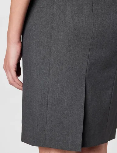 Vista 5 de Calvin Klein - Falda de traje de corte clásico recta Lux para mujer (Tallas regulares y tallas grandes)