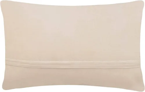 Vista 2 de Peking Handicraft 30TG638C12OB - Almohada de gancho con relleno de poliéster, lana y algodón (manos de corazón, 12 pulgadas de longitud)