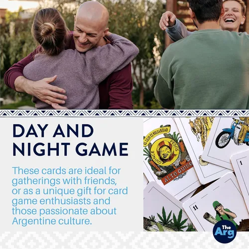 Vista 4 de Naipes españoles Juegos de cartas de amigos - Baraja de cartas Juegos familiares - Regalos de cumpleaños para mujeres - Regalos para hombres