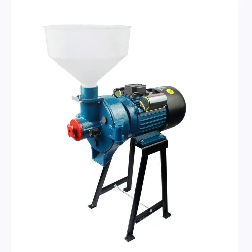 Vista 4 de Molinillo de maíz eléctrico de 2200 W para granos húmedos, uso comercial y doméstico, finura ajustable, molino de alta velocidad de 88 libras/h