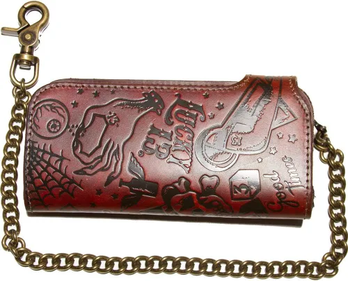 Vista 2 de Lucky 13 High Roller Snap - Cartera para hombre, color marrón antiguo