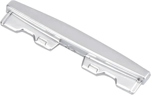 Vista 5 de X AUTOHAUX 2 unids fila delantera aire acondicionado salida de aire acondicionado pestaña clip reparación cromo plateado AC Vent Trim para BMW X5