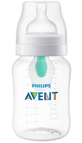 Vista 12 de Philips Avent - Biberón anticólicos con ventilación AirFree, 4 onzas, con flujo de 1 pezones, 0.0 ft+, 1 paquete, transparente, SCY701/91