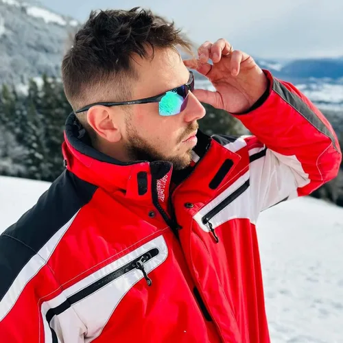 Vista 6 de Duco - Gafas de sol deportivas polarizadas para hombre con protección UV 8177s