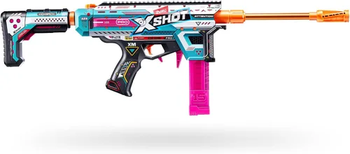 Vista 3 de Pro Motorized Blaster S1 AEB - Pistola de dardos eléctrica automática con soporte de hombro ajustable, cicatriz de rodillo profesional de precisión