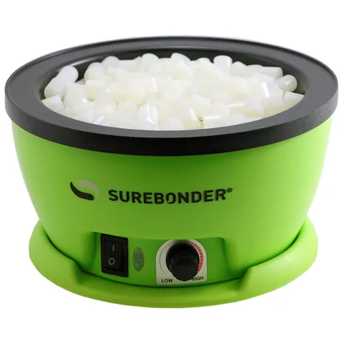 Vista 4 de Surebonder, B-2001, cola de sartén de fusión caliente, bolsa de 1 libra