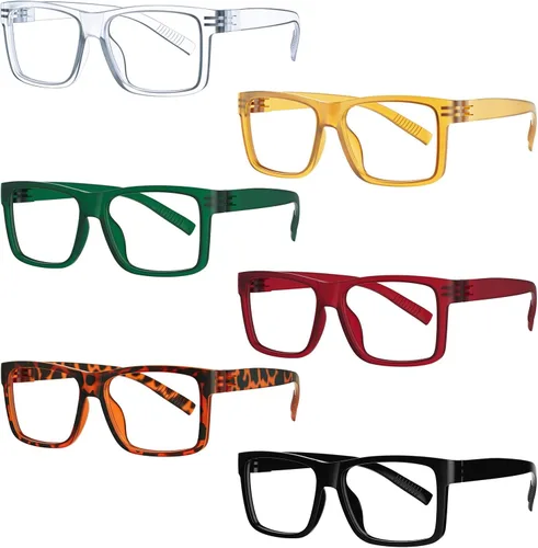 Vista 7 de Eyekepper Paquete de 5 lentes de lectura para hombre, incluye lentes de sol de lectura, bisagras de resorte, gafas clásicas de tramposo