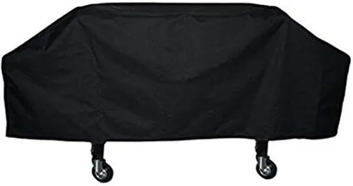Vista 7 de Outspark - Bolsa de transporte resistente a la intemperie para parrilla Blackstone, para parrilla superior de 36 pulgadas, Negro