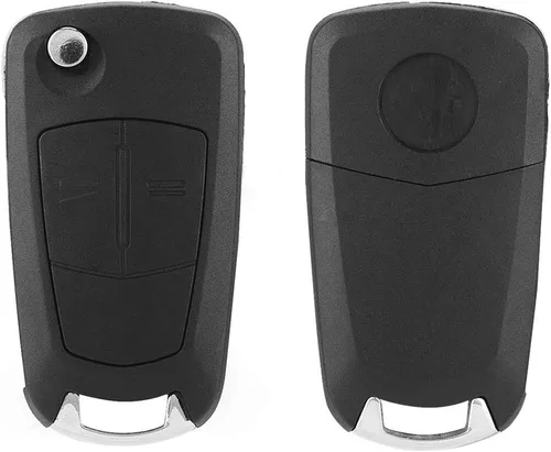 Vista 8 de Cubierta de llave remota de coche de 2 botones, funda de llavero ABS Flip para Vauxhall Opel Corsa Astra Vectra Zafira