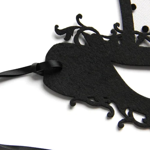 Vista 7 de Máscaras de conejo para mujer, máscaras de conejo, máscaras de media cara para cosplay, Halloween, Navidad, carnaval, accesorios de accesorios