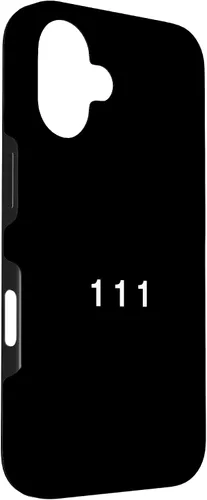 Vista 3 de iPhone 16 Ángel Número 111 Guía de Signo Espiritual Significado Manifiesto Caso