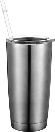 Vista 5 de Jovitec 50 popotes de plástico reutilizables para vasos, tarros de masón, batidos de leche, popotes reutilizables de plástico duro con cepillo