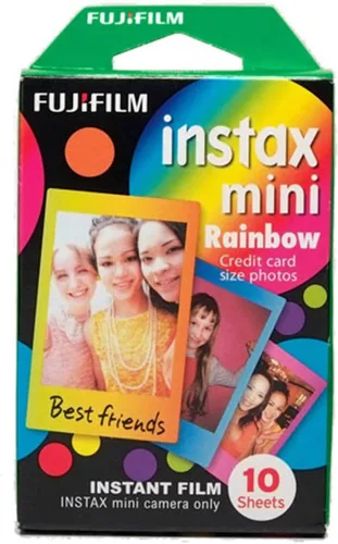 Vista 8 de Fujifilm instax Mini Stone Gray película con 10 fotos Gris