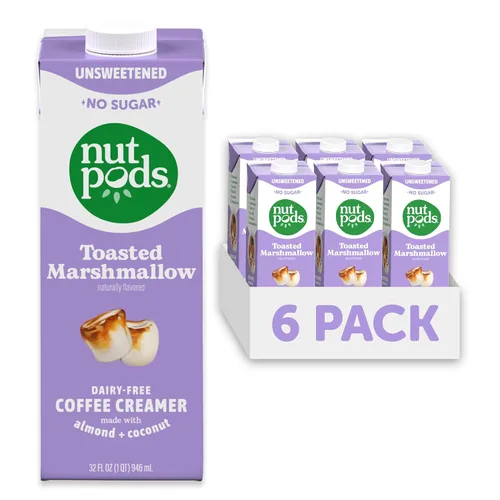 Vista 5 de Nutpods - Crema de café sin azúcar, sin lácteos, sin azúcar, paquete de 3