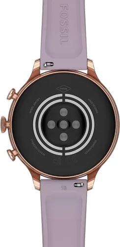 Vista 4 de Fossil - Reloj inteligente con pantalla táctil Gen 6 con altavoz para mujer medición de frecuencia cardíaca oxígeno en sangre GPS pagos sin contacto