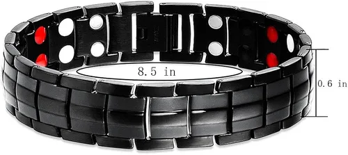Vista 5 de EBUTY Bracelet for Men Black