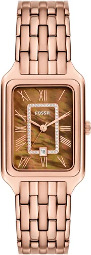 Vista 20 de Fossil Raquel - Reloj de cuarzo y acero inoxidable para mujer, con tres manecillas