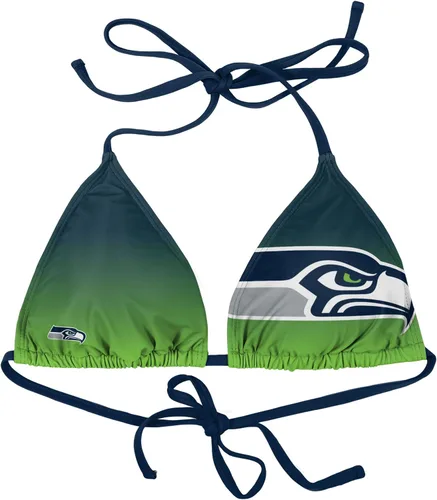 Vista 502 de FOCO Women's NFL Team Logo Ladies Bathing Swim Wear Suit