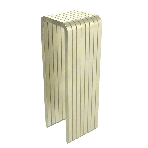 Vista 3 de Grip-Rite Grapas medianas de calibre 16 – electrogalvanizadas – grapas estilo N para cercado de madera, techos, construcción general – 7/16 pulgadas