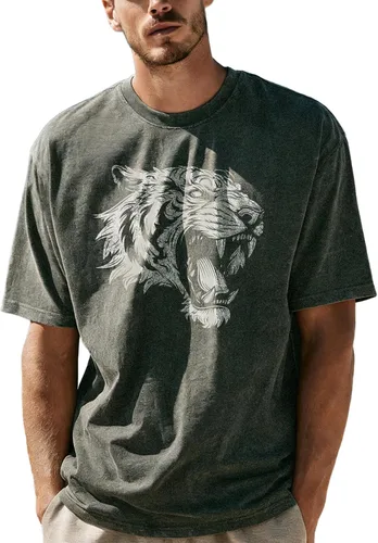 Vista 32 de domirica Camisas holgadas lavadas para hombre, sólidas, 100% algodón, camisetas cuadradas, ropa de fitness vintage, ropa de calle para gimnasio