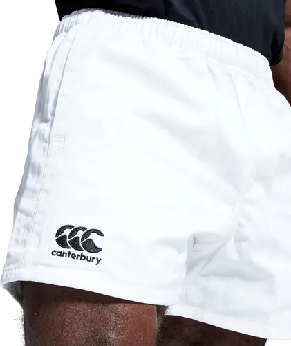Vista 7 de Canterbury Pantalones cortos profesionales de algodón para hombre - por Black L