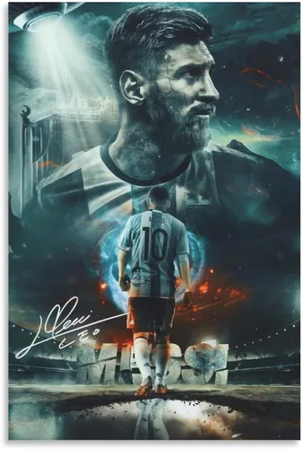 Vista 8 de fhzang Póster de Cristiano Ronaldo 1 póster de lienzo sin marco: 30 x 45 cm (12 x 18 pulgadas)