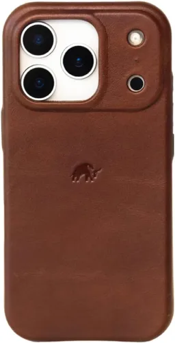 Vista 24 de Funda de cartera de cuero artesanal premium Bullstrap para iPhone 13 Ajuste impecable sin volumen y almacenamiento seguro de tarjetas Funda