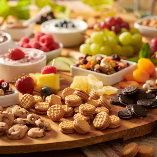 Vista 7 de Mini galletas OREO, mini galletas CHIPS AHOY!, Nutter Butter Bites y RITZ Bits galletas de queso, paquete surtido, 15 bolsas grandes