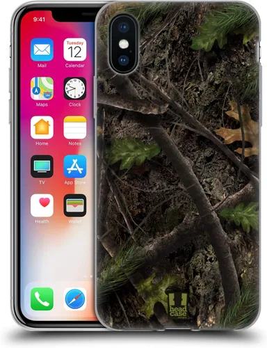 Vista 200 de Head Case Designs Deer UV Killer - Funda de gel suave para caza de camuflaje compatible con Apple iPhone 7 Plus/iPhone 8 Plus
