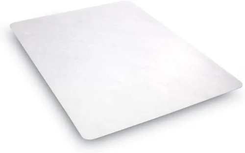 Vista 6 de Alfombra transparente para silla EconoMat de la marca Deflecto, para colocar sobre suelo duro. de bordes rectos, Transparente